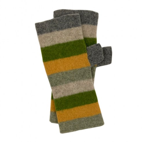 multi stripe gloves lichens